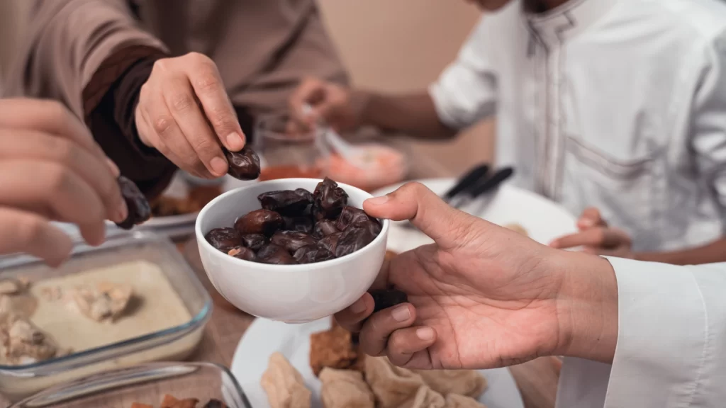 kurma menu makan berbuka puasa